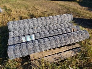 5’ Woven No-Climb Fence - 2x4 Hole - 12.5/14.5 Gauge
