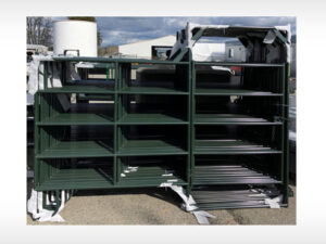 5'x9.5' Light-Duty w/ 4' Walk-thru Gate