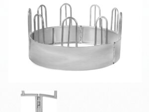 Round Bale Horse Feeder – 7.5ft Diameter - Medium Duty