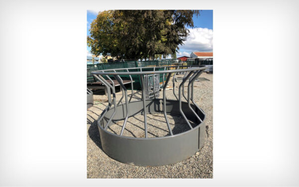 Round Bale Funner Feeder