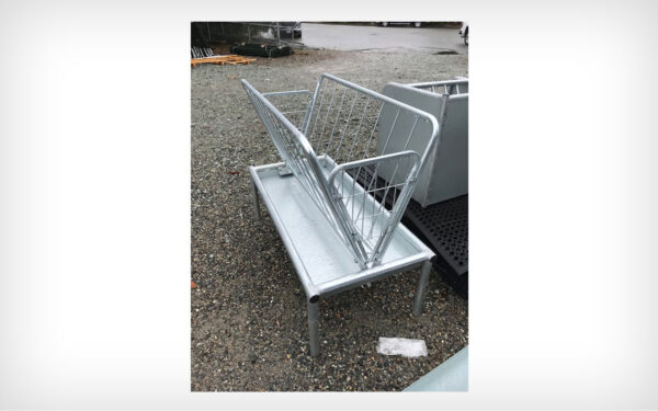4' Galvanized Feeder (No Roof)